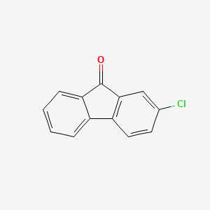 molecular formula C13H7ClO B1594422 2-CHLORO-9H-FLUOREN-9-ONE CAS No. 3096-47-7