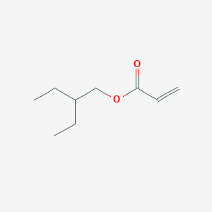 molecular formula C9H16O2<br>CH2=CHCOOCH2CH(CH2CH3)2<br>C9H16O2 B1594423 2-Ethylbutyl acrylate CAS No. 3953-10-4