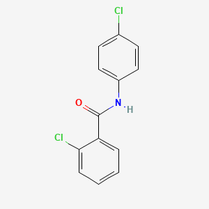 molecular formula C13H9Cl2NO B1594446 2-Chloro-n-(4-chlorophenyl)benzamide CAS No. 319-39-1
