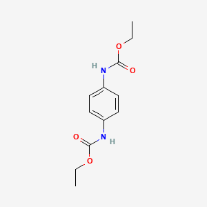 molecular formula C12H16N2O4 B1594447 Diethyl 1,4-phenylenebiscarbamate CAS No. 5466-93-3