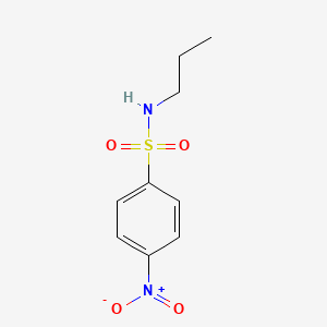 molecular formula C9H12N2O4S B1594448 4-硝基-n-丙基苯磺酰胺 CAS No. 23530-47-4