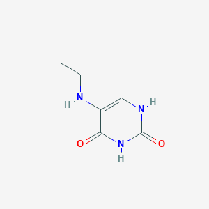 molecular formula C6H9N3O2 B1594450 5-(乙氨基)-尿嘧啶 CAS No. 6339-10-2