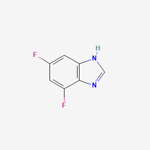 molecular formula C7H4F2N2 B1594451 4,6-Difluorobenzimidazole CAS No. 2208-24-4