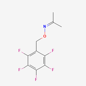 Acetone O-pentafluorophenylmethyl-oxime