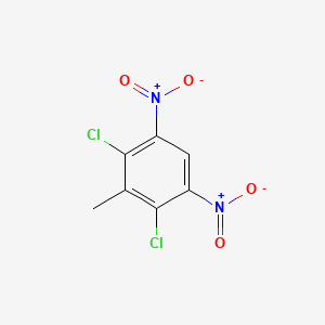 molecular formula C7H4Cl2N2O4 B1594460 2,4-Dichloro-3-methyl-1,5-dinitrobenzene CAS No. 51676-76-7