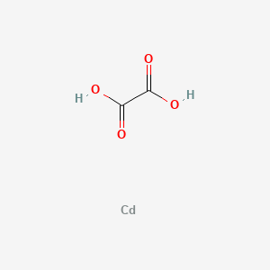 molecular formula CdC2O4<br>C2H2CdO5 B1594465 Cadmium oxalate CAS No. 814-88-0
