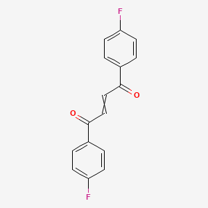 molecular formula C16H10F2O2 B1594467 1,4-Bis(4-fluorophenyl)but-2-ene-1,4-dione CAS No. 25650-13-9