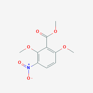 molecular formula C10H11NO6 B1594469 Methyl 2,6-dimethoxy-3-nitrobenzoate CAS No. 55776-20-0