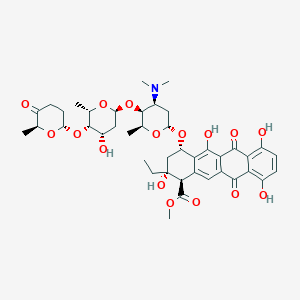 molecular formula C42H53NO16 B159447 Spartanamicin B CAS No. 134910-04-6