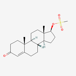 molecular formula C20H30O4S B1594482 Testosterone Methanesulfonate CAS No. 23067-29-0
