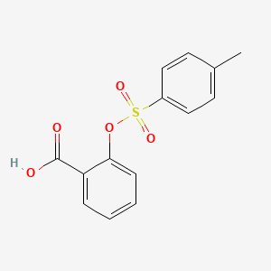 2-(4-Methylphenyl)sulfonyloxybenzoic acid