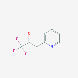 molecular formula C8H6F3NO B1594486 1,1,1-Trifluoro-3-(pyridin-2-yl)propan-2-one CAS No. 370-06-9