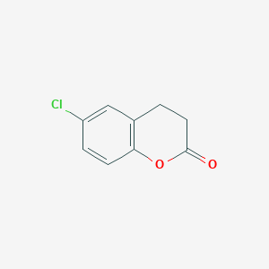 molecular formula C9H7ClO2 B1594498 6-Chloro-chroman-2-one CAS No. 4377-63-3
