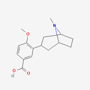 molecular formula C16H21NO3 B1594502 Datumetine CAS No. 67078-20-0