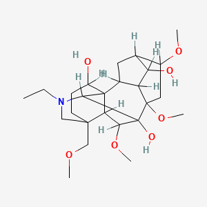 molecular formula C25H41NO7 B1594504 Deltatsine CAS No. 92631-66-8