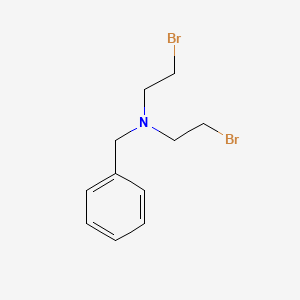 molecular formula C11H15Br2N B1594513 N-苄基-2-溴-N-(2-溴乙基)乙胺 CAS No. 24468-88-0