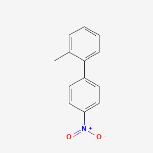molecular formula C13H11NO2 B1594515 Biphenyl, 2-methyl-4'-nitro- CAS No. 33350-73-1