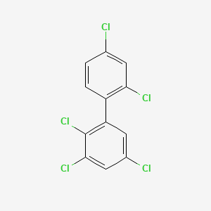 molecular formula C12H5Cl5 B1594524 2,2',3,4',5-Pentachlorobiphenyl CAS No. 68194-07-0