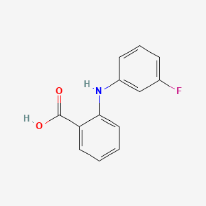 molecular formula C13H10FNO2 B1594531 N-(3-Fluorophenyl)anthranilic acid CAS No. 54-59-1