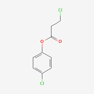molecular formula C9H8Cl2O2 B1594542 4-Chlorophenyl 3-chloropropanoate CAS No. 90348-64-4