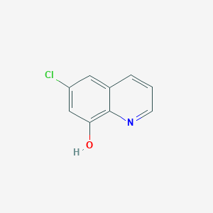 molecular formula C9H6ClNO B1594547 6-chloroquinolin-8-ol CAS No. 5622-06-0