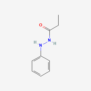 Propanoic acid, 2-phenylhydrazide