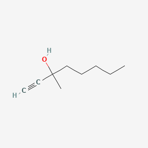 molecular formula C9H16O B1594557 1-Octyn-3-ol, 3-methyl- CAS No. 23580-51-0
