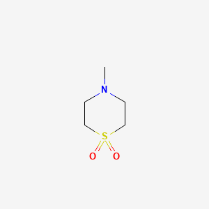 molecular formula C5H11NO2S B1594562 4-Methylthiomorpholine 1,1-dioxide CAS No. 25343-91-3
