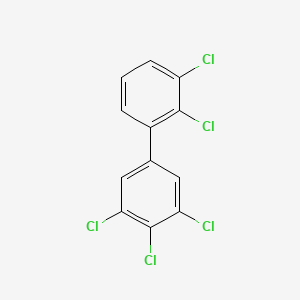 molecular formula C12H5Cl5 B1594564 2,3,3',4',5'-Pentachlorobiphenyl CAS No. 76842-07-4