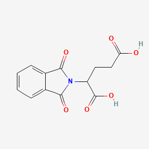 molecular formula C13H11NO6 B1594565 2-Phthalimidoglutaric acid CAS No. 6349-98-0