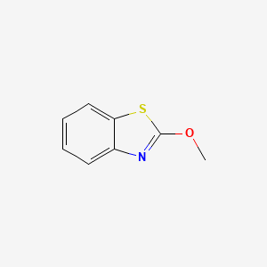 molecular formula C8H7NOS B1594573 2-Methoxybenzothiazole CAS No. 63321-86-8