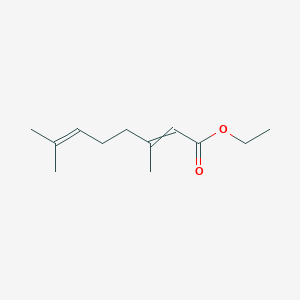molecular formula C12H20O2 B1594593 Ethyl 3,7-dimethylocta-2,6-dienoate CAS No. 13058-12-3