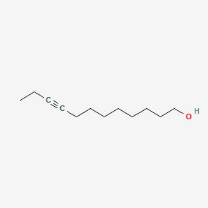 molecular formula C12H22O B1594595 9-十二炔-1-醇 CAS No. 71084-08-7