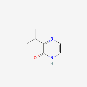 molecular formula C7H10N2O B1594600 3-Isopropyl-(1H)-pyrazin-2-one CAS No. 25680-59-5