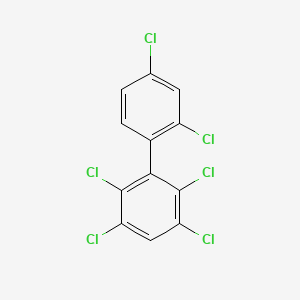 molecular formula C12H4Cl6 B1594609 2,2',3,4',5,6-六氯联苯 CAS No. 68194-13-8
