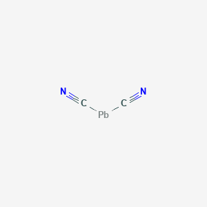 molecular formula C2N2P B1594613 Lead cyanide CAS No. 592-05-2