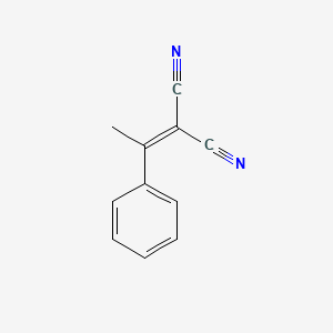 molecular formula C11H8N2 B1594633 2-(1-苯乙叉基)丙二腈 CAS No. 5447-87-0