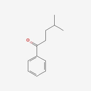 molecular formula C12H16O B1594636 4-甲基-1-苯基戊酮 CAS No. 2050-07-9