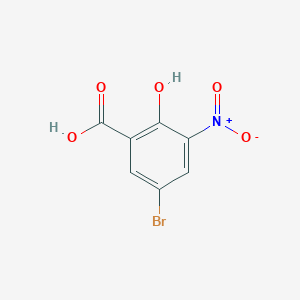 5-Bromo-2-hydroxy-3-nitrobenzoic acid