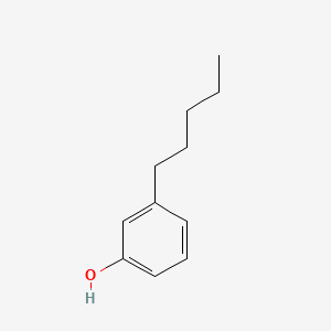 molecular formula C11H16O B1594643 Phenol, 3-pentyl- CAS No. 20056-66-0