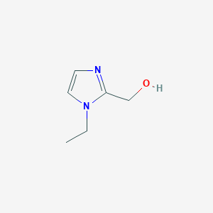 molecular formula C6H10N2O B1594662 (1-乙基-1H-咪唑-2-基)甲醇 CAS No. 63634-44-6