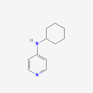 molecular formula C11H16N2 B1594663 N-cyclohexylpyridin-4-amine CAS No. 34844-87-6