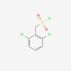 molecular formula C7H5Cl3O2S B1594668 (2,6-Dichlorophenyl)methanesulfonyl chloride CAS No. 85952-31-4