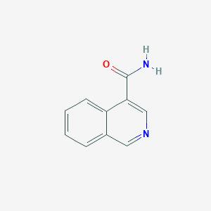 molecular formula C10H8N2O B1594669 isoquinoline-4-carboxamide CAS No. 7114-81-0