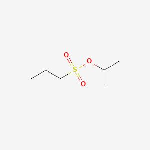 molecular formula C6H14O3S B1594670 Isopropyl 1-propanesulfonate CAS No. 91284-45-6