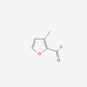 molecular formula C6H6O2 B1594671 3-Methylfuran-2-carbaldehyde CAS No. 33342-48-2