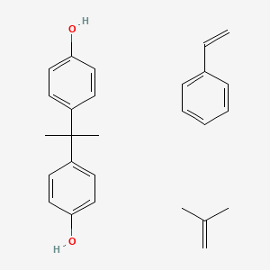 Phenol, 4,4'-(1-methylethylidene)bis-, reaction products with isobutylene and styrene
