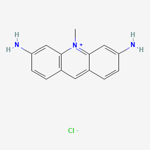 molecular formula C14H14ClN3 B1594693 3,6-Diamino-10-methylacridinium chloride CAS No. 86-40-8