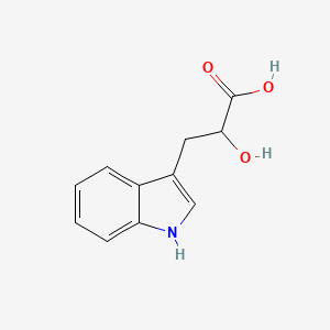 molecular formula C11H11NO3 B1594694 Indolelactic acid CAS No. 832-97-3