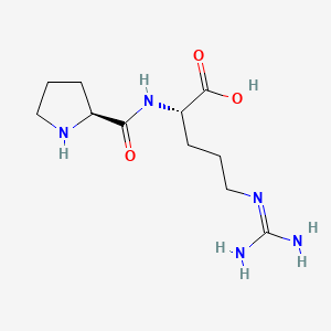 molecular formula C11H21N5O3 B1594695 Pro-Arg CAS No. 2418-74-8